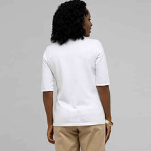 Load image into Gallery viewer, Embellished Boat Neck Tee-Green-1