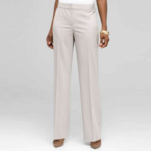 Load image into Gallery viewer, Flat Front Pant-White-0