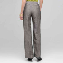 Load image into Gallery viewer, Washable Linen Classic Yoke Pant-Green-1