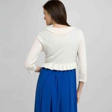 Load image into Gallery viewer, Ruffle Cardigan-Green-1