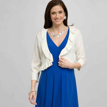 Load image into Gallery viewer, Ruffle Cardigan-Green-0