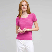 Load image into Gallery viewer, Scoop Neck Knit Top-Black-0