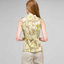 Load image into Gallery viewer, Floral Ruffle Blouse-Green-1