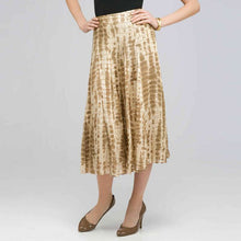 Load image into Gallery viewer, Long Printed Skirt.-Green-0