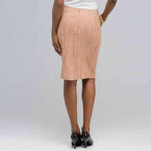 Load image into Gallery viewer, Tweed Pencil Skirt.-Green-1