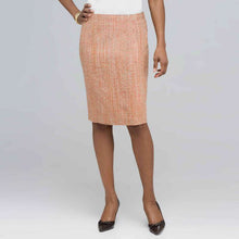 Load image into Gallery viewer, Tweed Pencil Skirt.-Green-0
