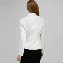 Load image into Gallery viewer, Two Button Notch Collar Jacket.-Green-1