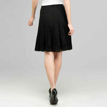 Load image into Gallery viewer, Pleated Skirt With Embroidery.-Green-1