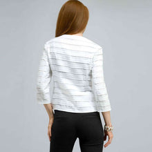 Load image into Gallery viewer, Pleated Jacket.-White-1