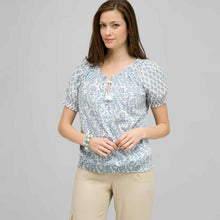 Load image into Gallery viewer, Short Sleeve Raglan Smock Shirt.-Green-0
