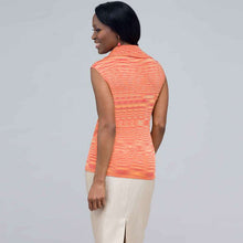 Load image into Gallery viewer, Sleeveless Cowl Neck Knit.-Green-1