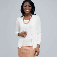 Load image into Gallery viewer, Ribbed Cardigan.-Green-0