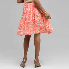Load image into Gallery viewer, Pleated Flare Skirt.-Green-1