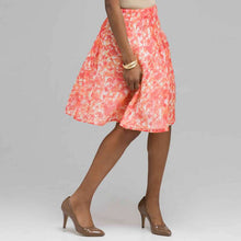 Load image into Gallery viewer, Pleated Flare Skirt.-Green-0