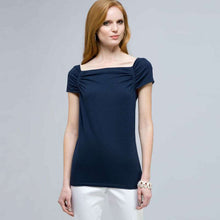 Load image into Gallery viewer, Square Neck Top-Green-0