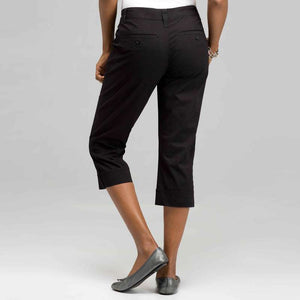 5 Pocket Cuffed Capri-Green-1