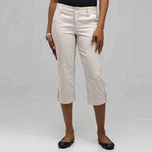 Load image into Gallery viewer, 5 Pocket Cuffed Capri-Black-0