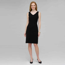 Load image into Gallery viewer, Platinum V Neck Suit Dress-Green-0