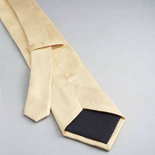 Load image into Gallery viewer, Solid Silk Tie-Black-1