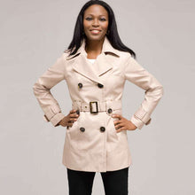 Load image into Gallery viewer, Trench Coat-White-0